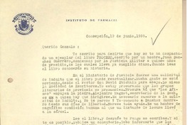 [Carta] 1959 jun. 19, Concepción, Chile [a] Gonzalo Drago