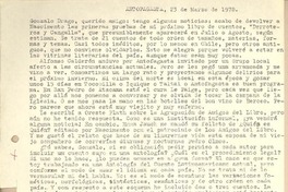 [Carta] 1978 mar. 23, Antofagasta, Chile [a] Gonzalo Drago