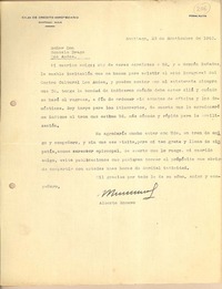 [Carta] 1943 sep. 23, Santiago, Chile [a] Gonzalo Drago