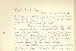 [Carta] 1952 ene. 10, Santiago, Chile [a] Gonzalo Drago