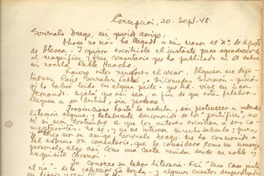 [Carta] 1948 sep. 20, Concepción, Chile [a] Gonzalo Drago