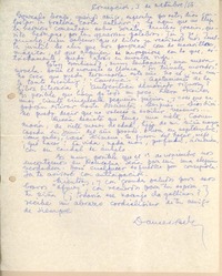 [Carta] 1956 oct. 3, Concepción, Chile [a] Gonzalo Drago