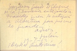 [Carta] 1962 ene. 19, Santiago, Chile [a] Gonzalo Drago