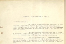 [Carta] 1953 sep. 15, Santiago, Chile [a] Gonzalo Drago
