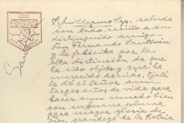 [Tarjeta] 1952 junio 28, Valdivia, Chile [a] Fernando Santiván