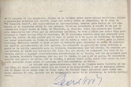 [Carta] [1960] Rancagua, Chile [a] Fernando Santiván