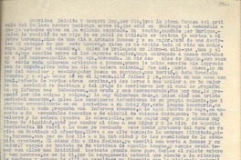 [Carta] [1935?] [Portugal?] [a] Palma [Guillén] y Margot