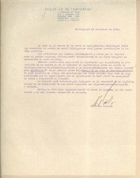 [Carta] 1945 nov. 16, Santiago, [Chile] [a] Gabriela Mistral