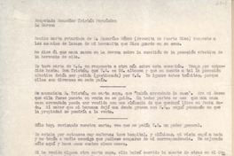 [Carta] [1947?], [EE.UU.] [a] Monseñor Tristán Fernández, La Serena, [Chile]