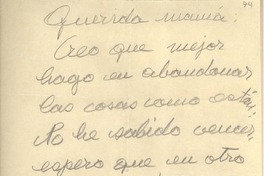 [Carta] [1943?] [ago.?], [Brasil] [a] [Gabriela Mistral]