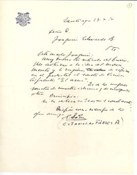 [Carta] 1956 sep. 23 Santiago, Chile [a] Joaquín Edwards Bello