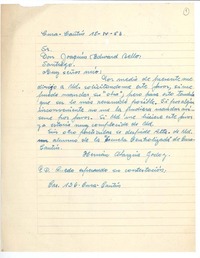 [Carta] 1953 abr. 15, Curacautín, Chile [a] Joaquín Edwards Bello