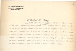 [Carta] 1966 may. 12, Santiago, Chile [a] Joaquín Edwards Bello