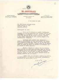 [Carta] 1948 ene. 16, Madrid, España [a] Joaquín Edwards Bello, Santiago, Chile