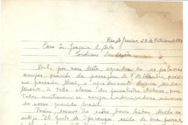 [Carta] 1951 oct. 23, Río de Janeiro, Brasil [a] Joaquín Edwards Bello