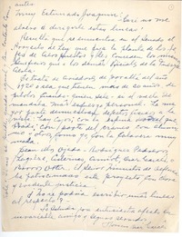 [Carta] c.1957, Arica?, Chile [a] Joaquín Edwards Bello