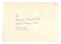 [Carta] 1966 abr. 12, Santiago, Chile [a] Joaquín Edwards Bello