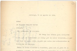 [Carta] 1937 nov. 6, Santiago, Chile [a] Joaquín Edwards Bello