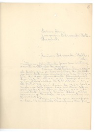 [Carta] 1951 ago. 26, Santiago, Chile [a] Joaquín Edwards Bello