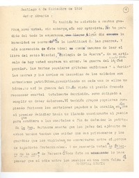 [Carta] 1956 nov. 4, Santiago, Chile [a] Joaquín Edwards Bello