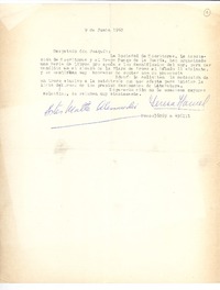 [Carta] 1960 jun. 9, Santiago, Chile [a] Joaquín Edwards Bello