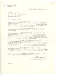 [Carta] 1954 may. 28, Santiago, Chile [a] Joaquín Edwards Bello
