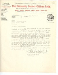 [Carta] 1956 may. 7, Santiago, Chile [a] Joaquín Edwards Bello