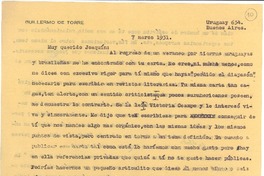 [Carta] 1931 mar. 7, Buenos Aires, Argentina [a] Joaquín Edwards Bello