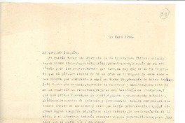 [Carta] 1954 may. 19, Santiago, Chile [a] Joaquín Edwards Bello