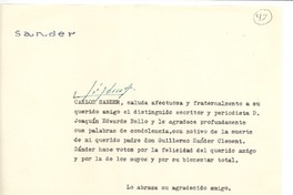 [Carta] 1961 mar. 31, Santiago, Chile [a] Joaquín Edwards Bello