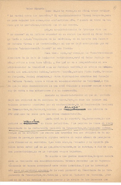 [Carta] 1941, Santiago, Chile [a] Joaquín Edwards Bello