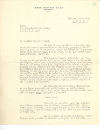 [Carta] 1956 nov. 22, Llolleo, Chile [a] Joaquín Edwards Bello