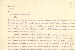 [Carta] 1935 dic. 24, Santiago, Chile [a] Joaquín Edwards Bello