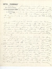 [Carta] c.1926 abr. 21, Bruselas, Bélgica [a] Joaquín Edwards Bello