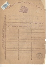 [Telegrama] 1950 ene. 11, Viña del Mar, Chile [a] Joaquín Edwards Bello