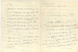 [Carta] 1926, Madrid, España [a] Joaquín Edwards Bello