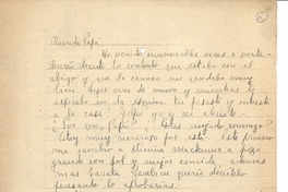 [Carta] c.1947, Santiago, Chile [a] Joaquín Edwards Bello