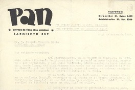 [Carta] 1938 mar. 14, Buenos Aires, Argentina [a] Joaquín Edwards Bello