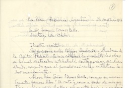 [Carta] 1954 feb. 28, Eva Perón (República Argentina) [a] Joaquín Edwards Bello