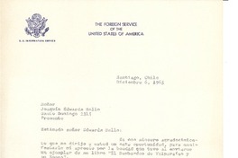 [Carta] 1965 dic. 6, Santiago, Chile [a] Joaquín Edwards Bello