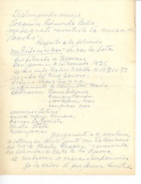[Carta] c. 1957 [Santiago, Chile] [a] Joaquín Edwards Bello