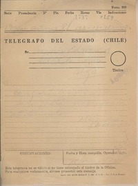 [Telegrama] 1959 noviembre 18, San Antonio, [Chile] [a] Joaquín Edwards Bello