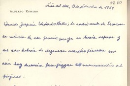[Tarjeta] 1959 noviembre 17, Viña del Mar, [Chile] [a] Joaquín Edwards Bello