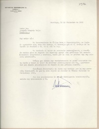 [Carta] 1959 diciembre 15, Santiago, [Chile] [a] Joaquín Edwards Bello