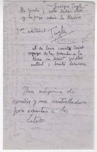 [Carta] 1953, [Santiago, Chile] [a] Joaquín Edwards Bello