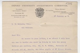 [Carta] 1906 junio 17, Londres, [Inglaterra] [a] F. de Zulueta
