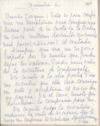 [Carta] 1959 diciembre 6, Santiago, [Chile] [a] Joaquín Edwards Bello