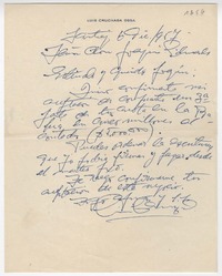 [Carta] 1957, diciembre 6, Santiago, [Chile] [a] Joaquín Edwards Bello