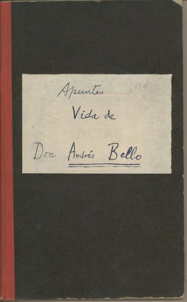 Apuntes de vida de don Andrés Bello