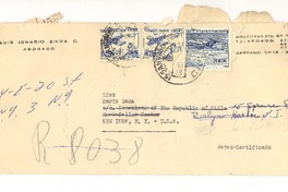 [Carta] 1958 jun. 25, Santiago, Chile [a] Doris Dana, New York